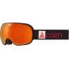 Mat Black Orange Mirror