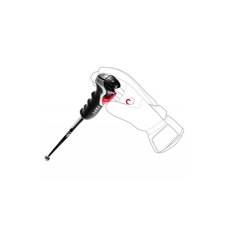 Leki Carbon HX 3D - Bastões ski | Hardloop