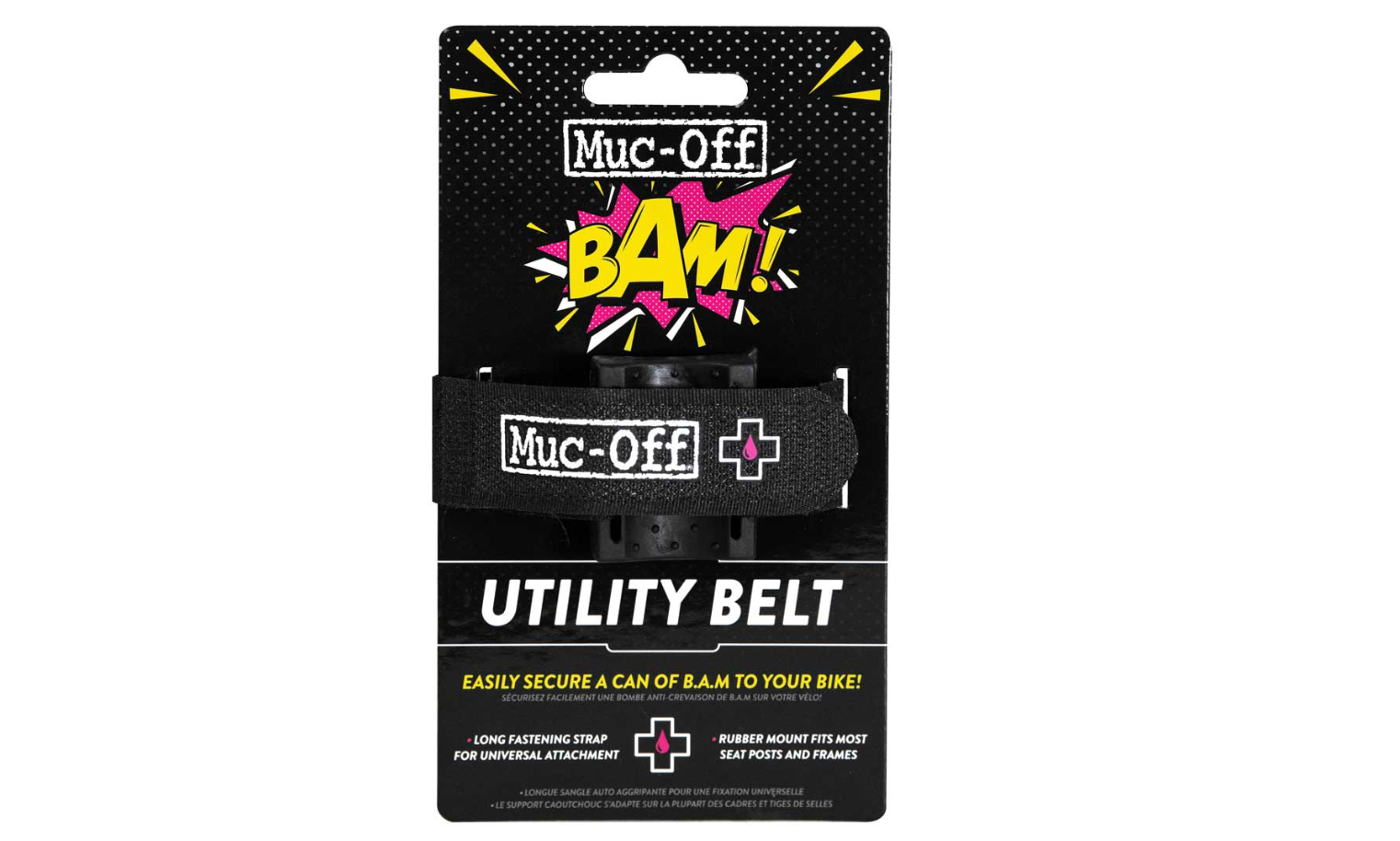 Muc-Off B.A.M! Utility Belt - Bomba antipinchazos