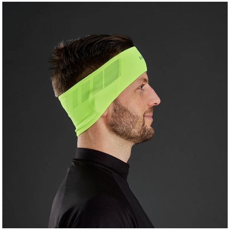 Grip Grab Windproof Hi-Vis Headband - Čelenka | Hardloop