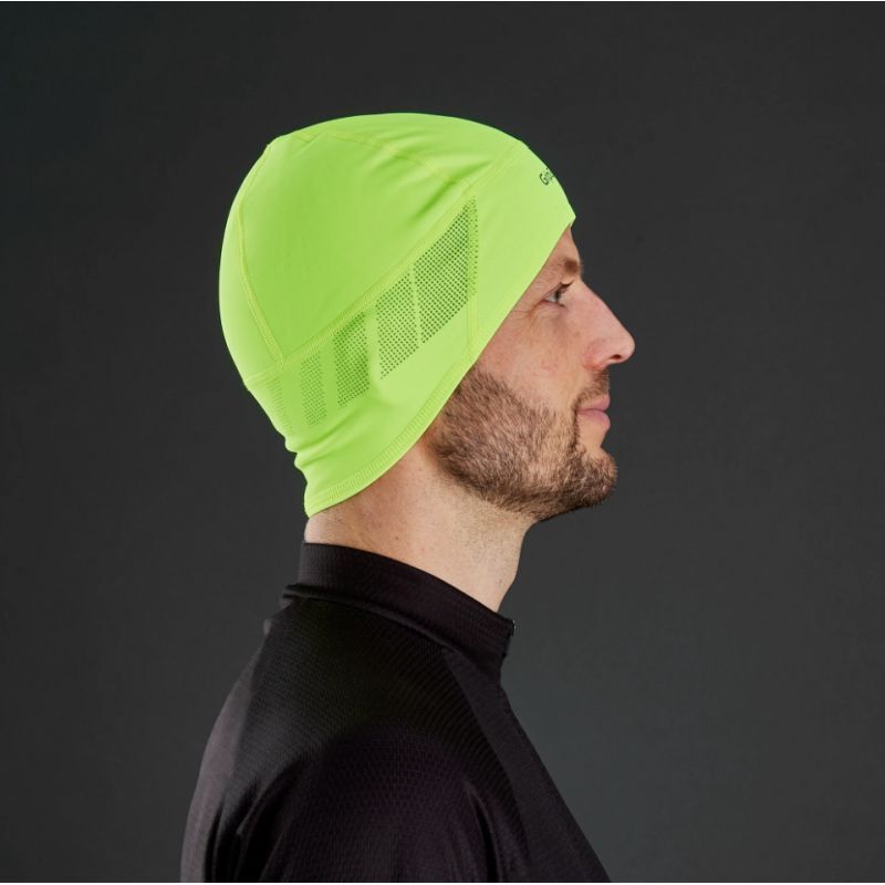 Grip Grab Windproof Hi-Vis Skull Cap - Gorra de ciclismo