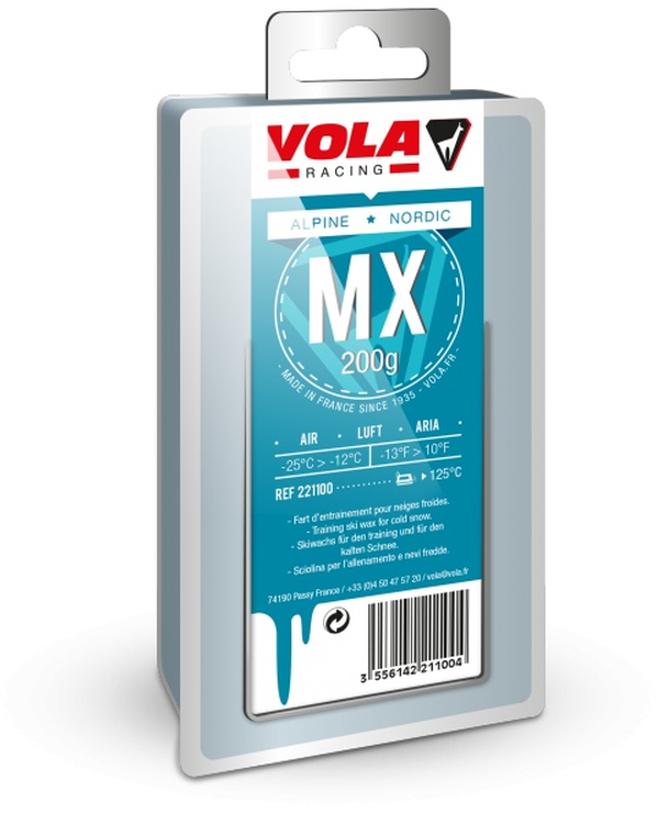 Vola MX Wax Bleu 80 g - Ski Vax