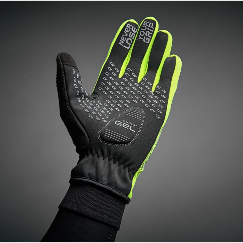 Grip Grab Ride Hi-Vis Windproof Winter Glove - Gants vélo | Hardloop