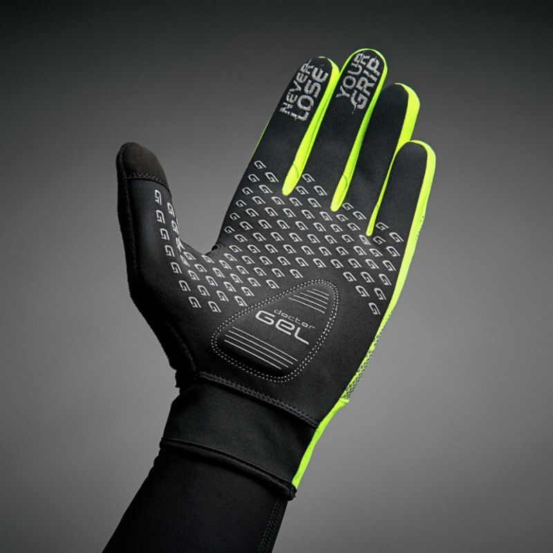 Grip Grab Ride Hi-Vis Windproof Midseason Glove - Guanti ciclismo