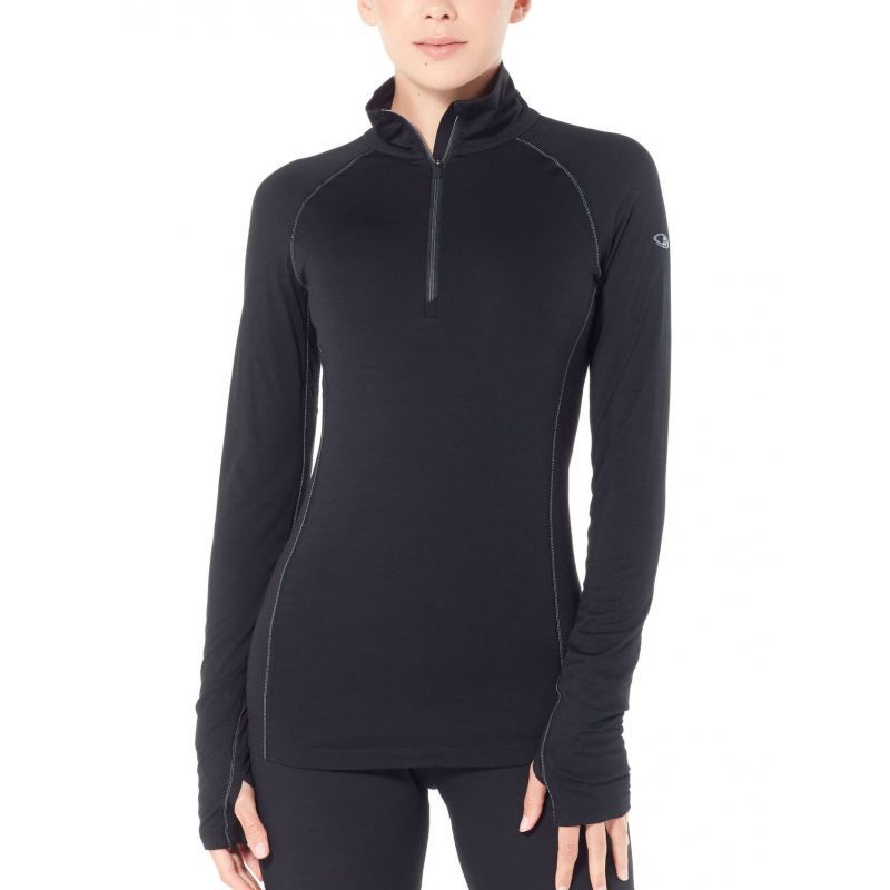 Icebreaker Wmns 150 Zone LS Half Zip - Merino base layer - Women's I Hardloop