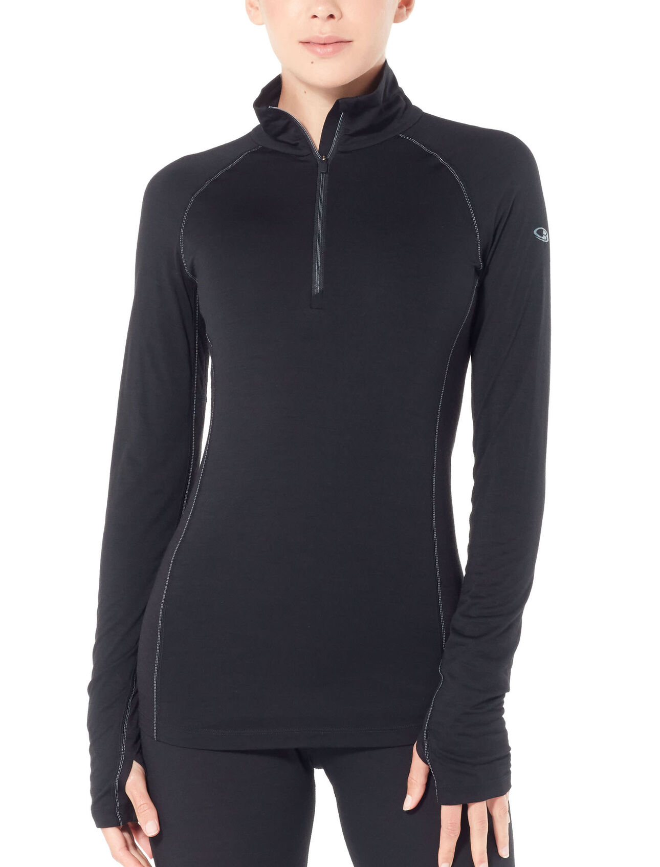 Icebreaker Wmns 150 Zone LS Half Zip - Sous-vêtement mérinos femme I Hardloop | Hardloop