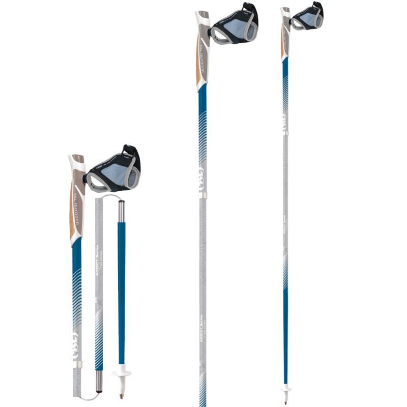 Addict Trail Alu 4 Cork Short - Bastões de trail running