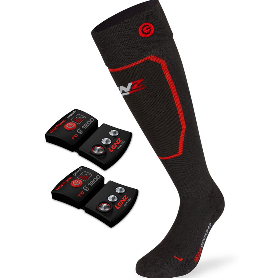 Lenz Heat Sock 5.0 Toe Cap - Ski socks