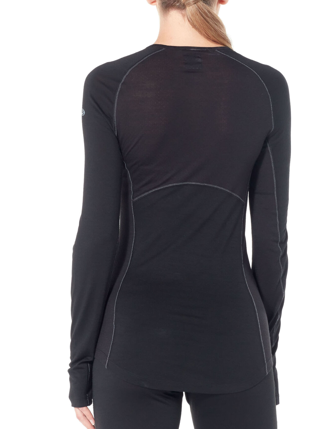 Icebreaker Wmns 150 Zone LS Crewe - Intimo lana merinos - Donna I Hardloop