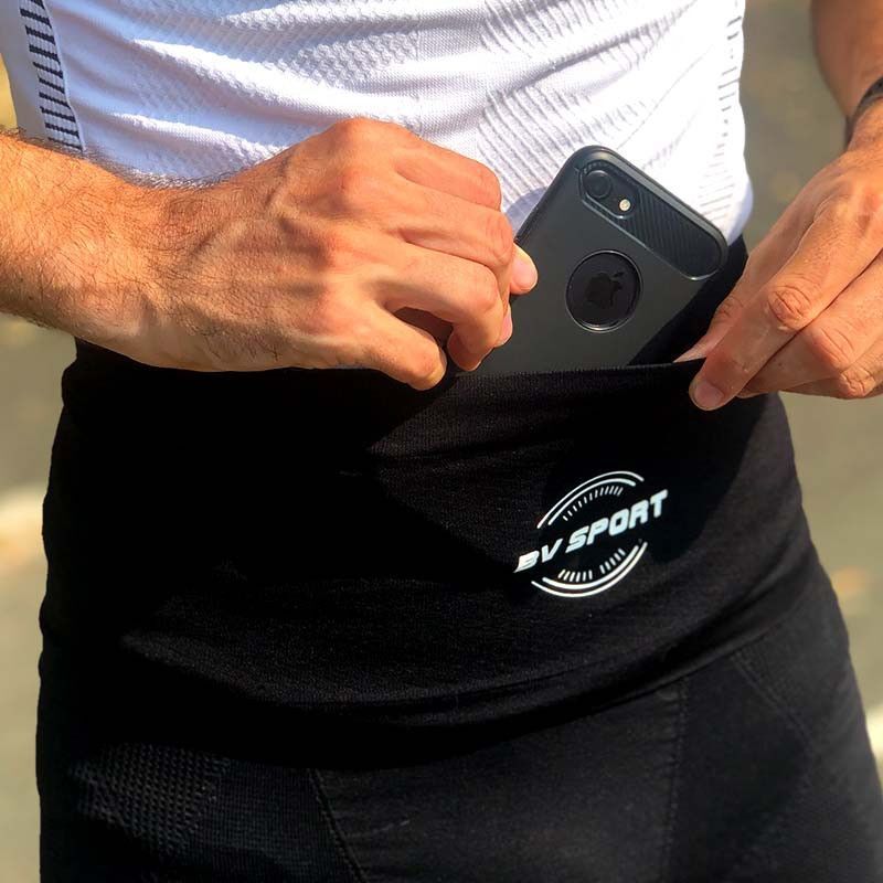 BV Sport Belt Light Noir - Marsupio idrico