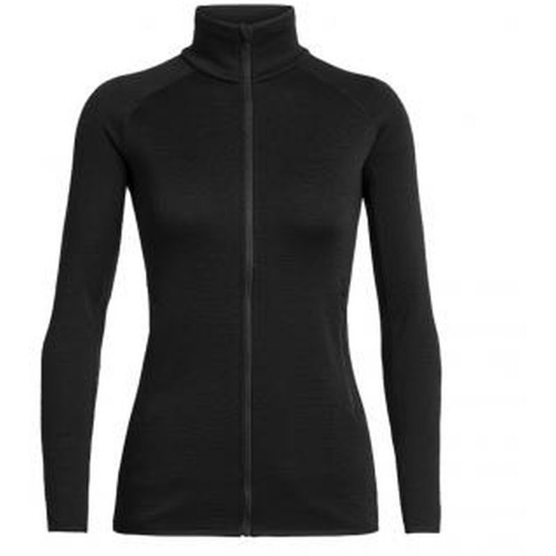 Icebreaker Wmns Elemental LS Zip - Giacca in pile di merino - Donna I Hardloop