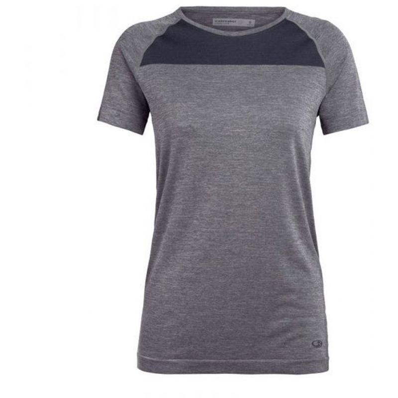 Icebreaker Wmns Motion Seamless SS Crewe - Merino wool base layer - Women's