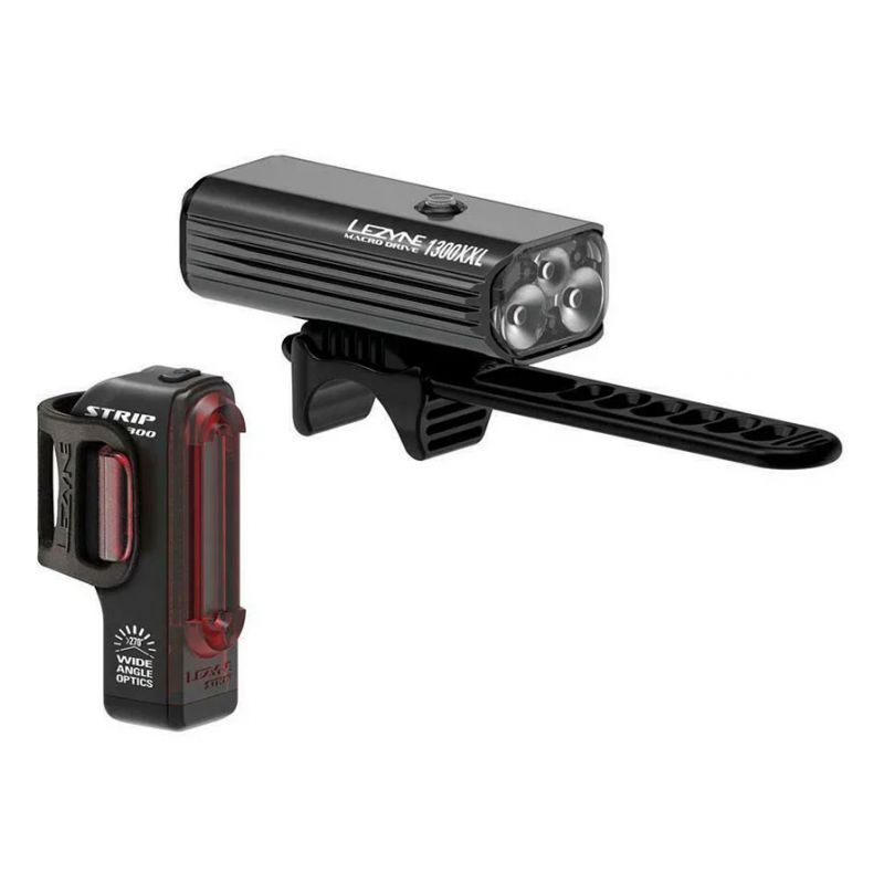 Lezyne Macro Drive 1300XL Strip Pro - Paire - Bike front light
