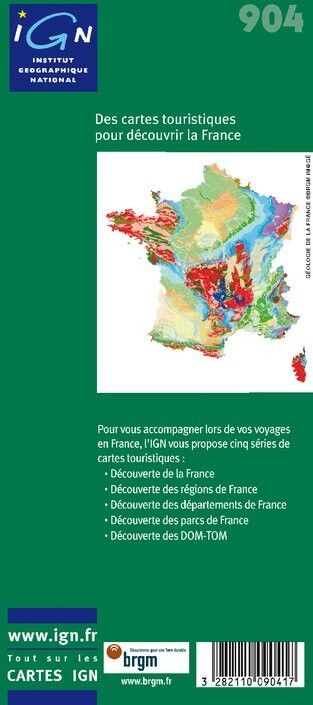 IGN Curiosités Géologiques - Mapa topograficzna | Hardloop