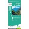 IGN Gorges Du Verdon - Carte topographique | Hardloop