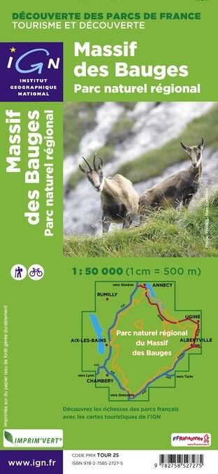 IGN Pnr Massif Des Bauges