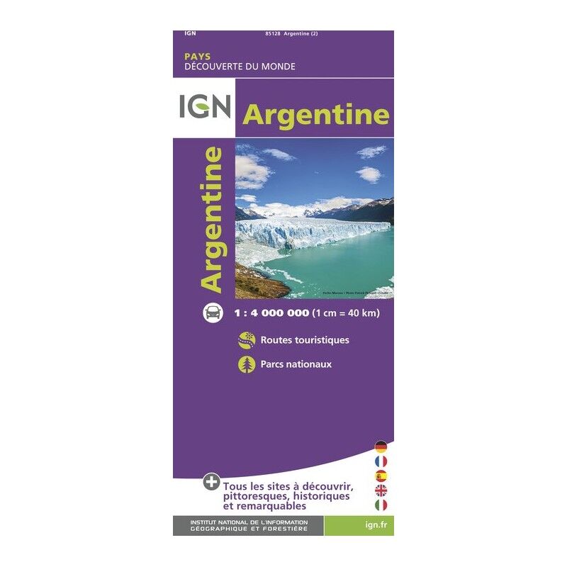 Argentine - Carte topographique
