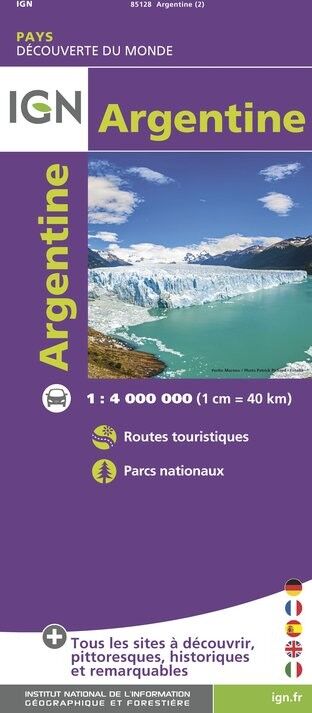 IGN Argentine - Mapa topograficzna | Hardloop