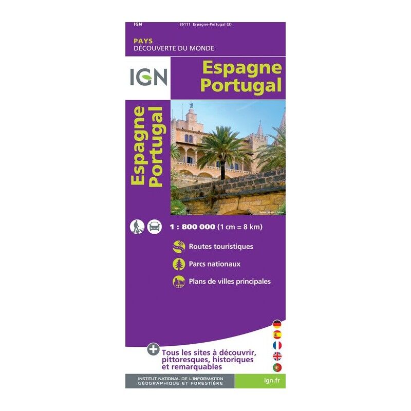 IGN Espagne / Portugal - Carte topographique | Hardloop