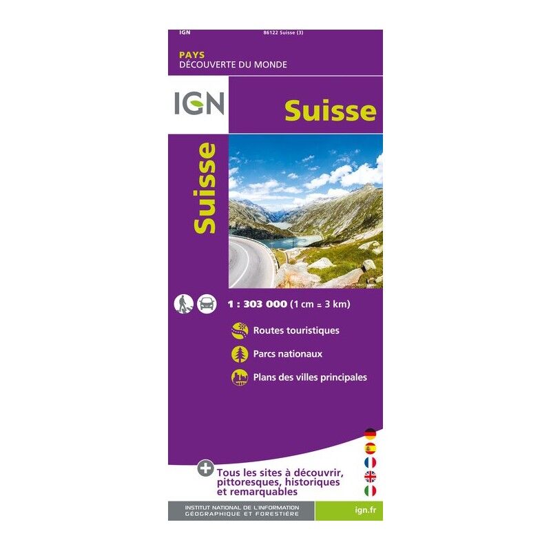 IGN Suisse - Mapa topográfico | Hardloop