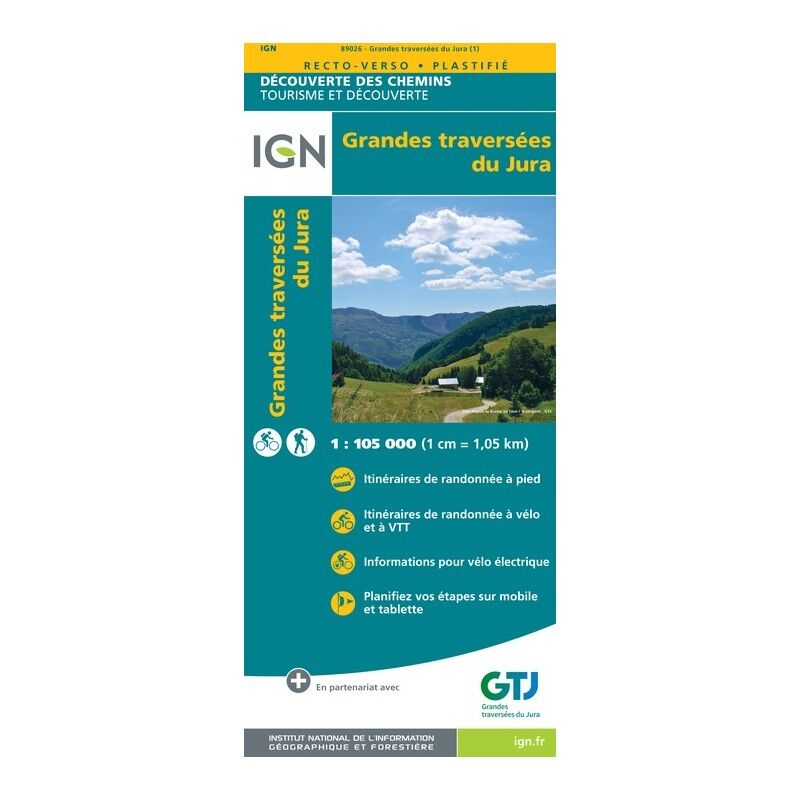 IGN Grandes Traversées Du Jura