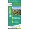 IGN Cevennes / Gorges-Du-Tarn - Carte topographique | Hardloop