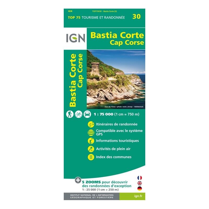 IGN Bastia / Corte / Cap Corse