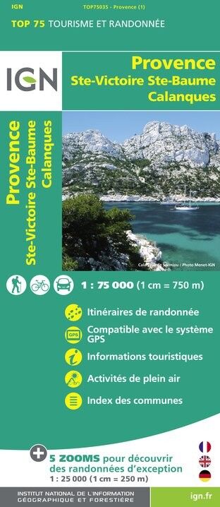 IGN Provence / Ste Victoire / Ste Baume / Calanque