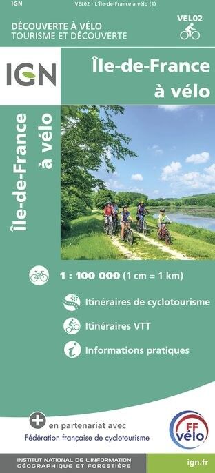 IGN L'Ile De France À Vélo