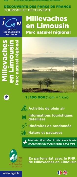 IGN Pnr Millevaches En Limousin