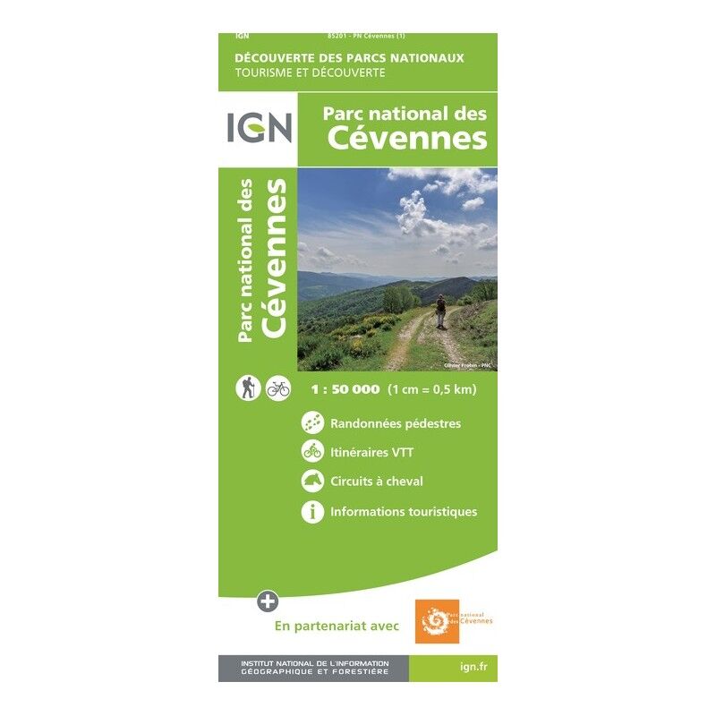 IGN Le Parc National Des Cévennes