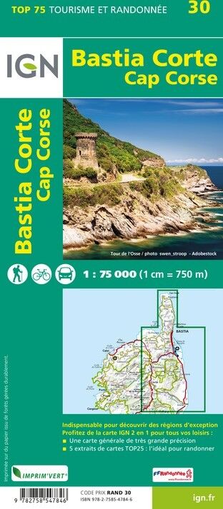 IGN Bastia / Corte / Cap Corse
