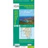 IGN Ajaccio / Porto Vecchio / Aiguilles De Bavella / Monte Renoso - Mapa topográfico | Hardloop