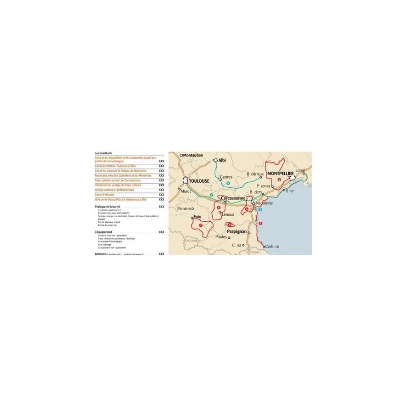 Rando Editions L'Occitanie, Voyages A Velo Et Velo Electrique - Guide | Hardloop