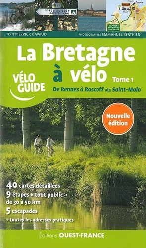 Editions Ouest France La Bretagne A Velo - De Rennes A Roscoff - Guide | Hardloop
