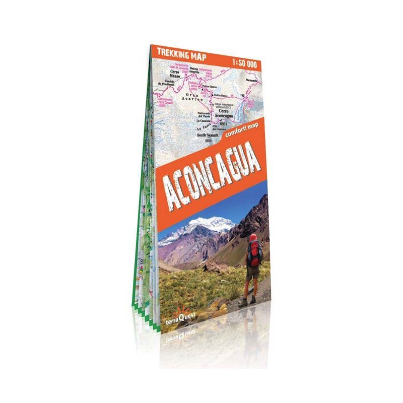 Mont Aconcagua 1 / 50.000 - Mapa topográfico