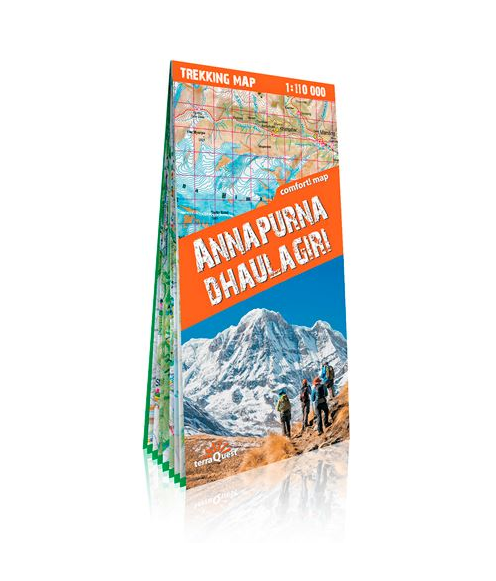 Expressmap Annapurna & Dhaulagiri - Mapa topograficzna | Hardloop