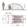 Vaude - Tente Hogan Sul XT 2-3p - 3 man tent