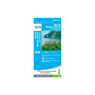 Lamentin - Basse Terre - Mapa topograficzna