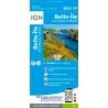 IGN Belle-Île.Îles D'Houat Et D'Hoëdic