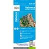 IGN Valence / Corniche De L'Eyrieux - Mapa topográfico | Hardloop