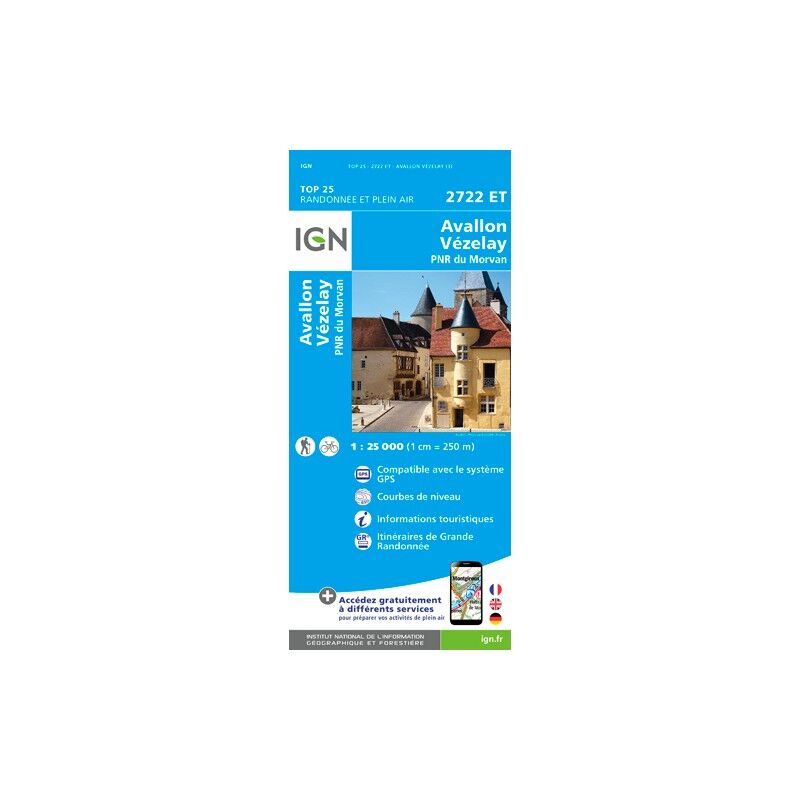 IGN Avallon / Vézelay