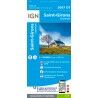 IGN Saint-Girons.Couserans - Mapa topograficzna | Hardloop