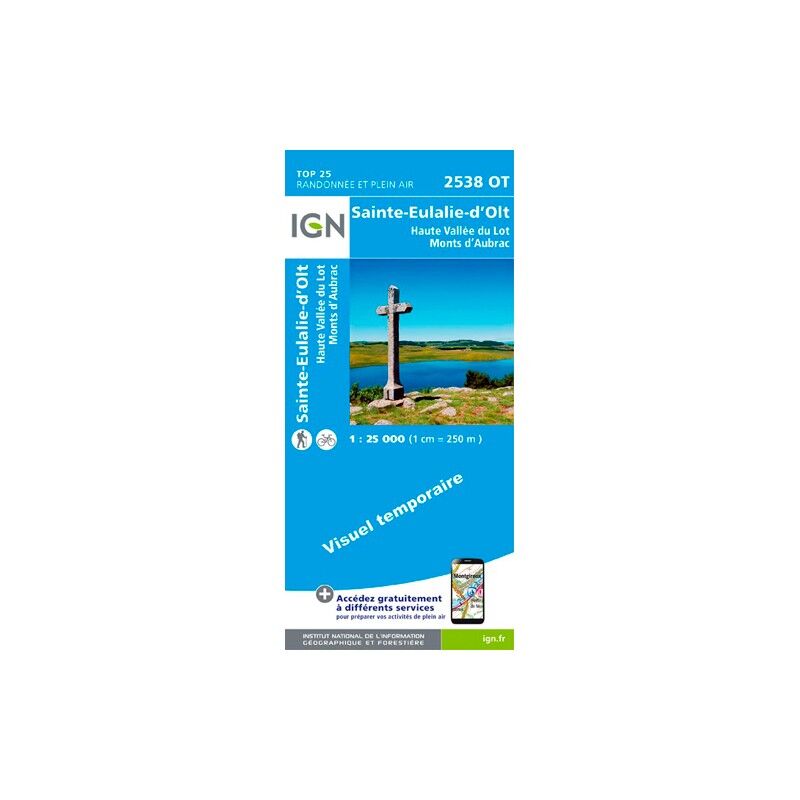 IGN Sainte-Eulalie-D'Olt / Haute Vallée Du Lot / Monts D'Aubrac