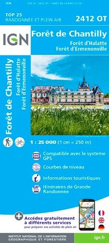 IGN Forêts De Chantilly / D'Halatte Et D'Ermenoville