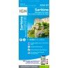 IGN Sartène.Montagne De Cagna.Pnr De Corse - Mapa topográfico | Hardloop