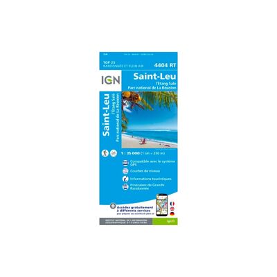 L'Etang Salé (Réunion) - Mapa topográfico