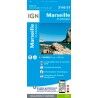 IGN Marseille / Les Calanques - Mapa topograficzna | Hardloop