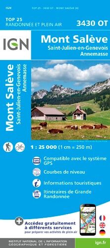 IGN Mont Salève. St-Julien-En-Genevois | Hardloop