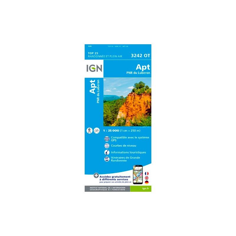 IGN Apt / Pnr Du Lubéron